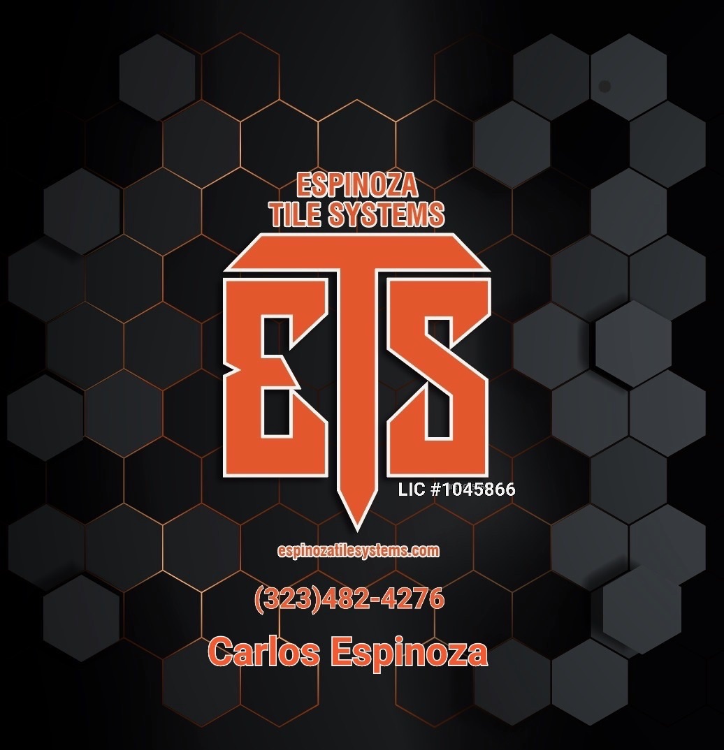 Espinoza Tile Systems orange ETS logo